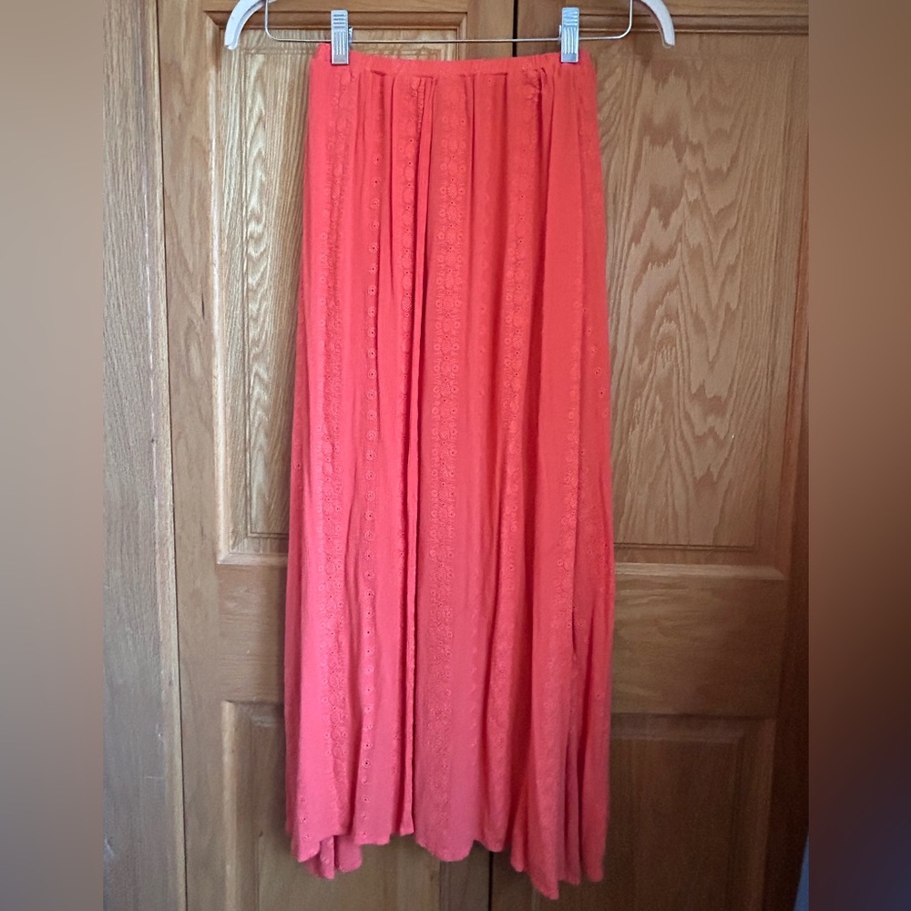 BB Dakota Coral Maxi Skirt